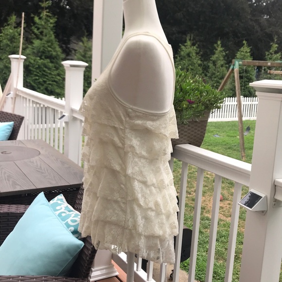 Forever 21 Lace and Mesh Racerback Tank - Picture 3 of 4